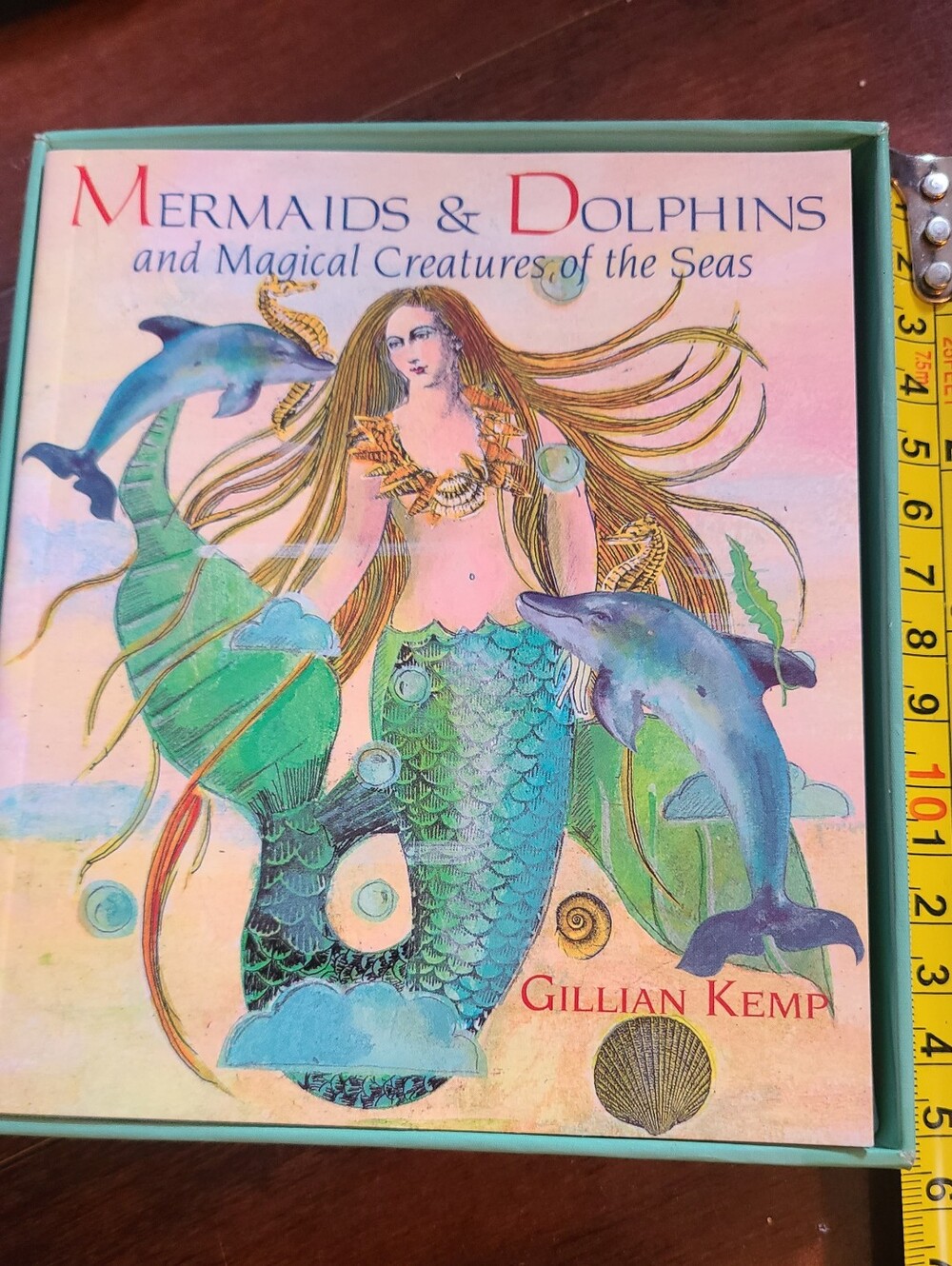 Mermaids & Dolphins Magical Creatures of the Seas Card Deck w/ Book Kemp